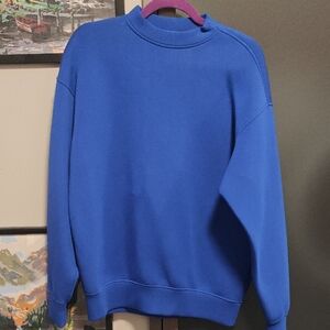 Woman's Blue Sweater